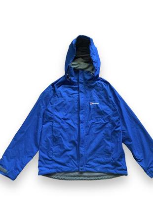 Куртка berghaus розмір л,оригінал,синя ,на мембрані