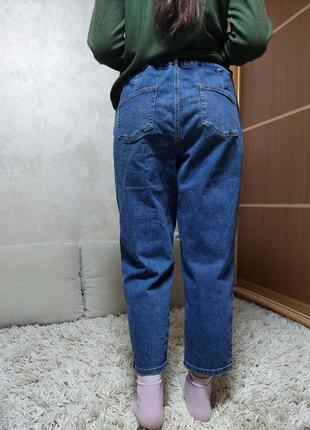 Широкие джинси с карманами3 фото