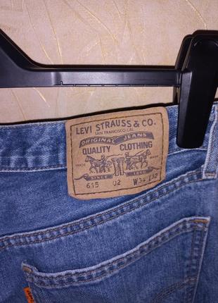 Шикарні вінтажні джинси levis 615 orange tab jeans