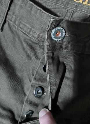 Мужские джинсы / next / штаны / коричневые джинсы / брюки / хаки / мужская одежда / чоловічий одяг /6 фото