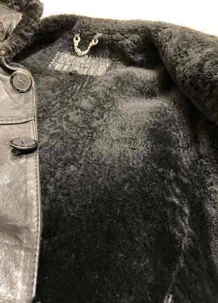Дубленка куртка натуральная кожа и мех7 фото
