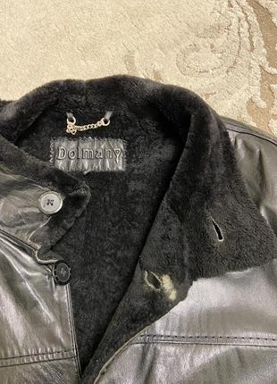 Дубленка куртка натуральная кожа и мех8 фото