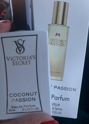 🥥💘теплый аромат кокоса и ванили🥥в стиле coconut passion от victoria’s secret 🥥 мини парфюм