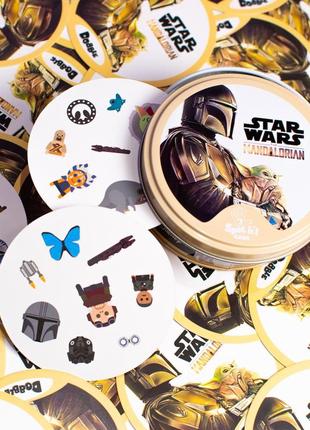 Настільна гра dobble: star wars mandalorian (доббль: зоряні війни мандалорец)4 фото