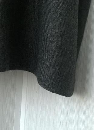 Базовый удлиненный джемпер / темно серый меланж / onetouch5 фото
