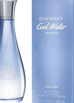 Оригінал davidoff cool water for her 100 ml парфумована вода