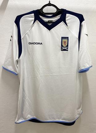 Футбольная футболка diadora scotland шотландия 2008-2009