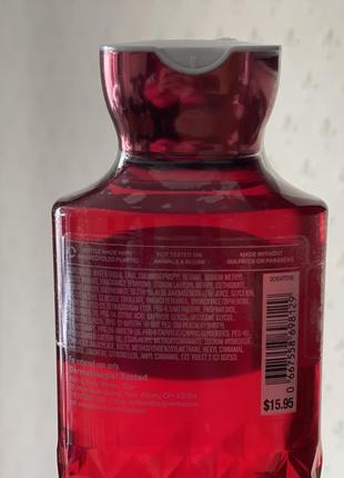 Парфюмированный гель для душа от bath and body works из сша - winter candy apple