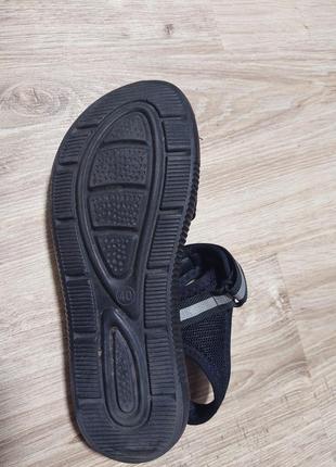 Спортивные сандалии на липучках р.403 фото