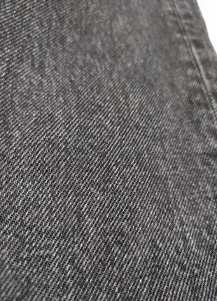 Джинси висока посадка класика прямі кльош бойфренди чорні мом4 фото