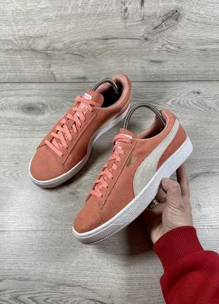 Женские кроссовки puma suede замша2 фото