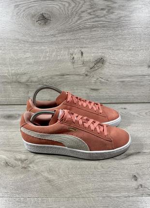 Женские кроссовки puma suede замша4 фото