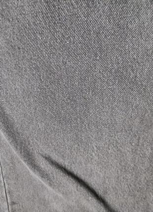 Джинсы высокая посадка трубы прямые свободные широкие мом5 фото