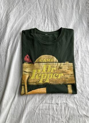Винтажная футболка dr.pepper