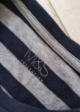 Базовая мужская футболка m&amp;s6 фото