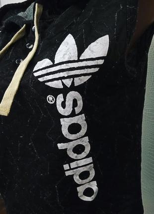 Стеганая  жилетка  безрукавка унисекс adidas3 фото