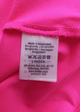 Lindex яркая майка для занятий спортом, тренировок бега 95% organik cotton m размер5 фото