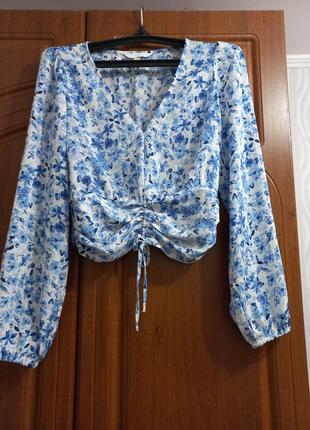 Хороша нежная блуза, топ h&m