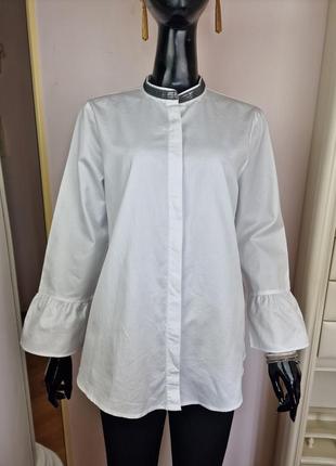 Белая рубашка блуза 0039 italy