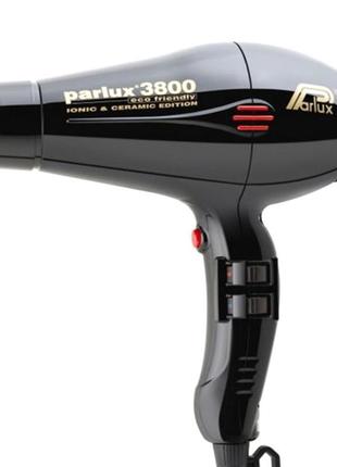 Фен для волос parlux 3800 ecofriedly ceramic & ionic черный
