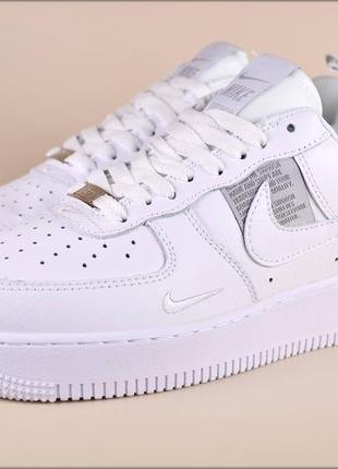 Женские кеды nike air force 1 white5 фото