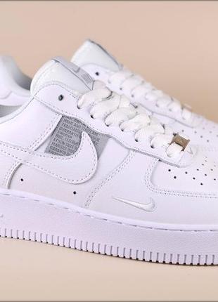 Женские кеды nike air force 1 white6 фото