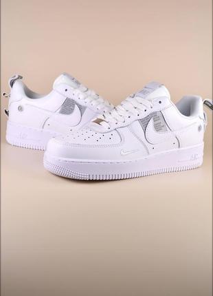 Женские кеды nike air force 1 white