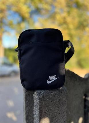 Барсетка nike / мужская сумка через плечо найк / мессенджер nike / барсетка черная nike