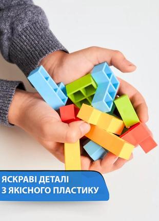 Балансирующая тетрис башня (tetris/tetra tower) на 16 блоков4 фото