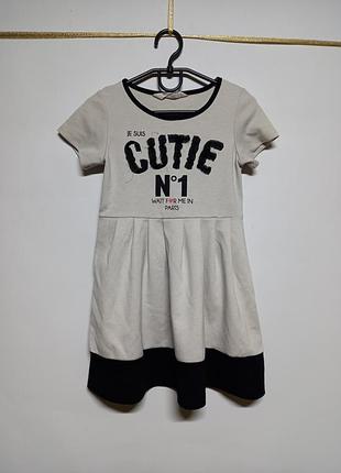 Платье на девочку 4-6 лет 110/116 см