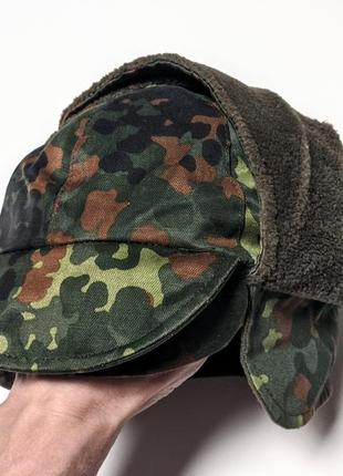 Милитари шапка бундес флектарн камуфляжная германии