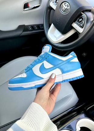 Nike dunk low blue7 фото