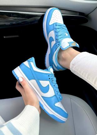 Nike dunk low blue5 фото