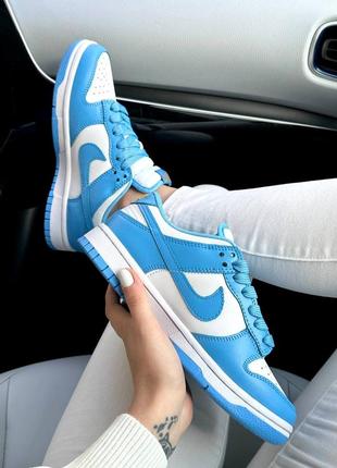 Nike dunk low blue2 фото