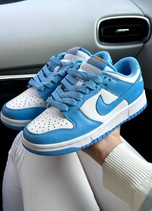 Nike dunk low blue1 фото