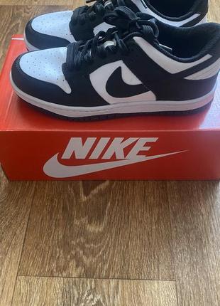 Кроссовки nike sb dunk low black2 фото