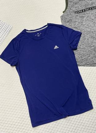 Футболка жіноча спортивна adidas prime climalite 🏃‍♀️ розмір uk 12-14 / m 💥3 фото