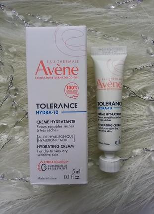 💖avene tolerance hydra-10 hydrating cream увлажняющий крем для лица с гиалуроновой кислотой и термальной водой2 фото