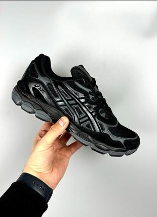 Оригінальні чоловічі кросівки asics gel-nyc black 41-46р.3 фото