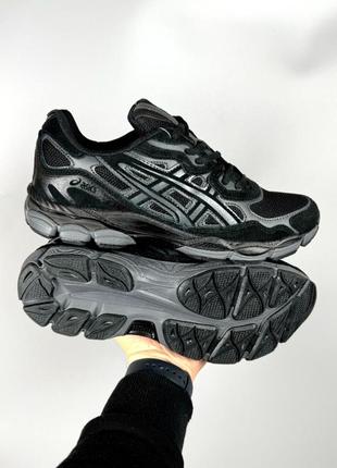 Оригінальні чоловічі кросівки asics gel-nyc black 41-46р.2 фото