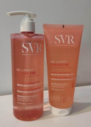 Гель для обличчя і тіла svr topialyse cleansing gel гель для душу2 фото