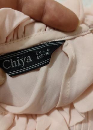 Блузка chiya удлиненная спина3 фото