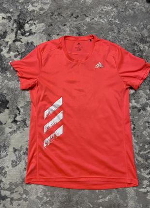 Спортивная мужская чоловіча футболка  для спорта для бігу adidas