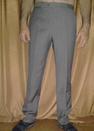 Шерстяные брюки armani collezioni, классический фасон