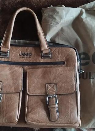Новая мужская сумка jeep1 фото