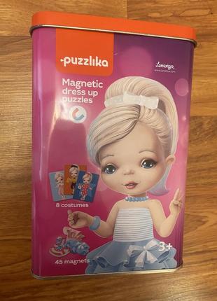 Магнитный пазл кукла puzzlika1 фото