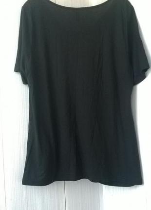 Новая стильная черная блуза / футболка4 фото