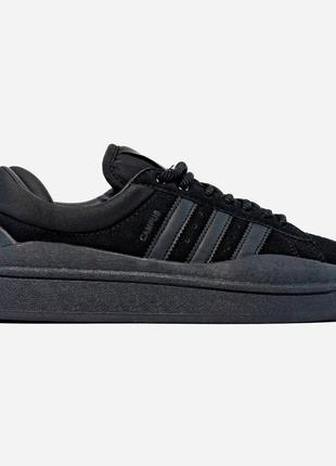 Adidas campus x bad bunny black8 фото