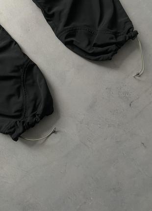 Чорні трекінгові штани на утяжках раб утеплені rab чоловічі унісекс7 фото