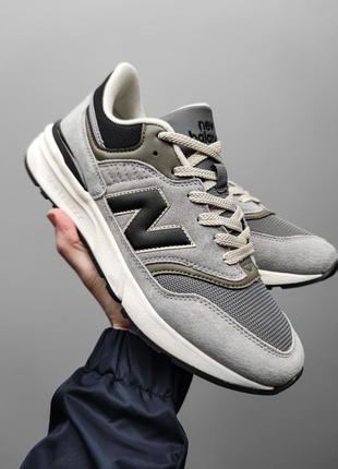 Кроссовки new balance 997 gray / haki4 фото